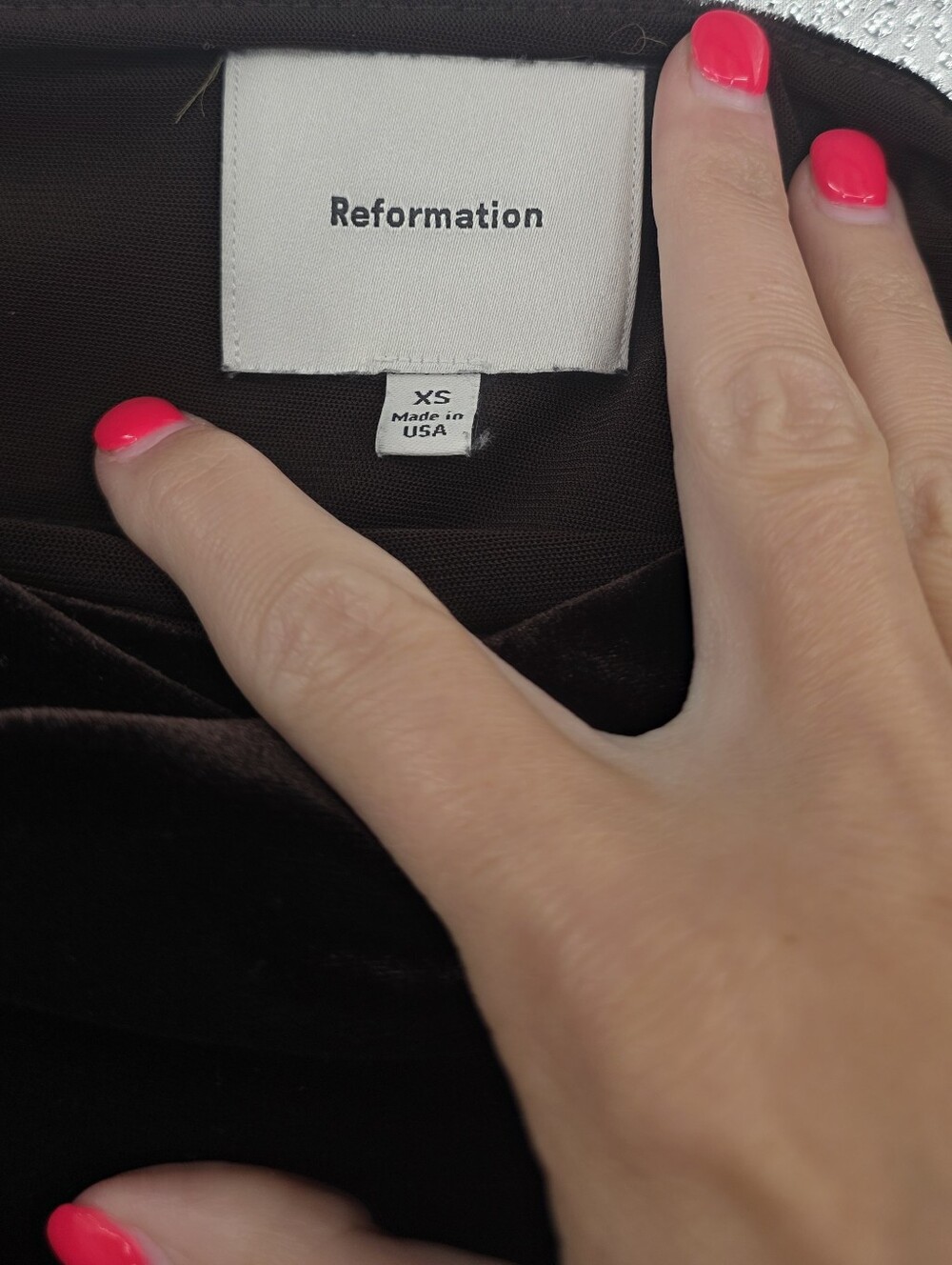 Reformation Off The Shoulder Top XS - Picture 3 of 7